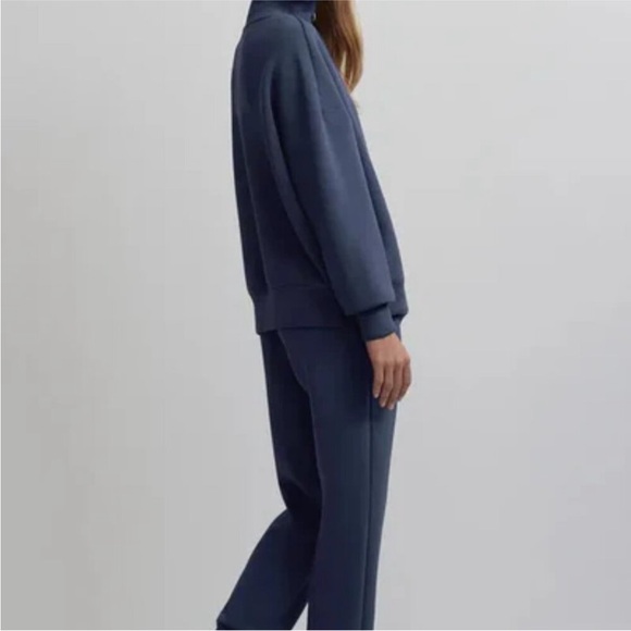 NWT Varley Hawley 1/2 Zip Navy Women’s Sweater - Picture 4 of 11